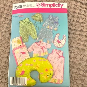 10 little girl patterns various brands some vintage